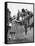 Princess Elizabeth at Children's Day, Richmond Horse Show, C1936-null-Framed Stretched Canvas