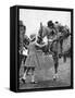 Princess Elizabeth at Children's Day, Richmond Horse Show, C1936-null-Framed Stretched Canvas