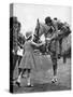 Princess Elizabeth at Children's Day, Richmond Horse Show, C1936-null-Stretched Canvas