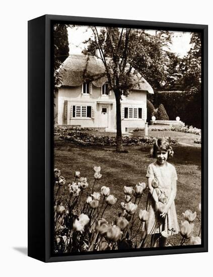 Princess Elizabeth, Future Queen Elizabeth II of Great Britain, Windsor, 1930S-null-Framed Stretched Canvas