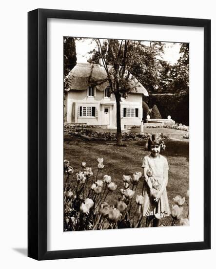 Princess Elizabeth, Future Queen Elizabeth II of Great Britain, Windsor, 1930S-null-Framed Photographic Print