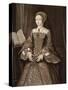 Princess Elizabeth, Later Queen, C1547-null-Stretched Canvas