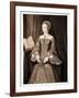 Princess Elizabeth, Later Queen Elizabeth I, C.1547, Pub. 1902 (Collotype)-Guillaume Scrots-Framed Giclee Print