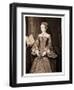 Princess Elizabeth, Later Queen Elizabeth I, C.1547, Pub. 1902 (Collotype)-Guillaume Scrots-Framed Giclee Print