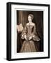 Princess Elizabeth, Later Queen Elizabeth I, C.1547, Pub. 1902 (Collotype)-Guillaume Scrots-Framed Giclee Print