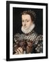 Princess Elizabeth of Austria, C1571-Francois Clouet-Framed Giclee Print