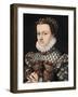 Princess Elizabeth of Austria, C1571-Francois Clouet-Framed Giclee Print