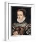 Princess Elizabeth of Austria, C1571-Francois Clouet-Framed Giclee Print