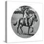 Princess Elizabeth on Horseback, Windsor Great Park, 1935-null-Stretched Canvas