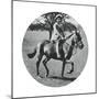 Princess Elizabeth on Horseback, Windsor Great Park, 1935-null-Mounted Giclee Print