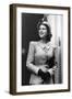 Princess Elizabeth (Queen Elizabeth II) in London-Associated Newspapers-Framed Photo