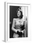 Princess Elizabeth (Queen Elizabeth II) in London-Associated Newspapers-Framed Photo