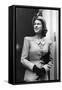 Princess Elizabeth (Queen Elizabeth II) in London-Associated Newspapers-Framed Stretched Canvas