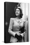 Princess Elizabeth (Queen Elizabeth II) in London-Associated Newspapers-Stretched Canvas