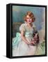 Princess Elizabeth, Queen of the Commonwealth Realms, 1937-Philip A de Laszlo-Framed Stretched Canvas