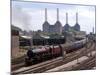 Princess Elizabeth Steam Train Steaming in to Victoria Station-null-Mounted Photographic Print