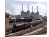 Princess Elizabeth Steam Train Steaming in to Victoria Station-null-Mounted Photographic Print