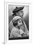 Princess Elizabeth with Her Uncle David, C1936-null-Framed Giclee Print