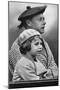 Princess Elizabeth with Her Uncle David, C1936-null-Mounted Giclee Print