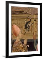 Princess Eudoxia before the Tomb of Saint Stephen (Detail)-null-Framed Giclee Print