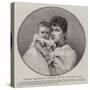 Princess Ferdinand of Bulgaria and Her First-Born Child-null-Stretched Canvas