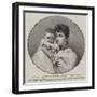 Princess Ferdinand of Bulgaria and Her First-Born Child-null-Framed Giclee Print