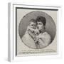 Princess Ferdinand of Bulgaria and Her First-Born Child-null-Framed Giclee Print