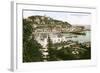 Princess Gardens and Vane Hill, Torquay, Devon, Early 20th Century-Ern Bishop-Framed Giclee Print