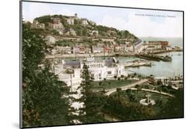 Princess Gardens and Vane Hill, Torquay, Devon, Early 20th Century-Ern Bishop-Mounted Giclee Print