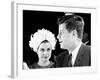 Princess Grace of Monaco and President John F Kennedy-null-Framed Photo