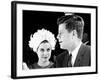 Princess Grace of Monaco and President John F Kennedy-null-Framed Photo