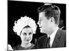 Princess Grace of Monaco and President John F Kennedy-null-Mounted Photo