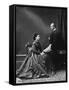 Princess Helena and Prince Christian-null-Framed Stretched Canvas