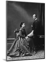 Princess Helena and Prince Christian-null-Mounted Photographic Print