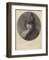 Princess Helena as the Amazon-Franz Xaver Winterhalter-Framed Giclee Print