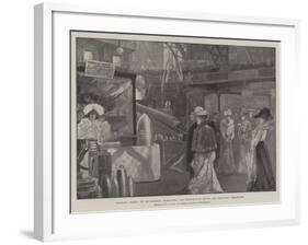 Princess Henry of Battenberg Inspecting the Portsmouth Naval and Military Exhibition-Fred T. Jane-Framed Giclee Print