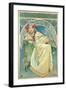 Princess Hyacinth, 1911-Alphonse Mucha-Framed Giclee Print