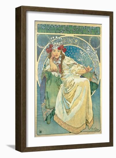 Princess Hyacinth, 1911-Alphonse Mucha-Framed Premium Giclee Print