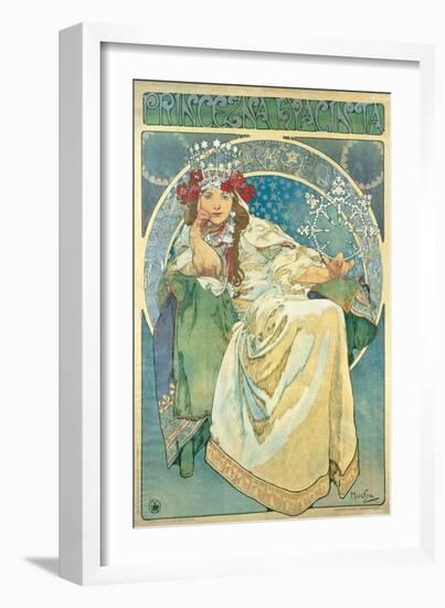 Princess Hyacinth, 1911-Alphonse Mucha-Framed Giclee Print