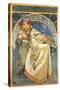 Princess Hyacinth-Alphonse Mucha-Stretched Canvas