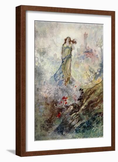 Princess Hyacinth-Charles Robinson-Framed Giclee Print