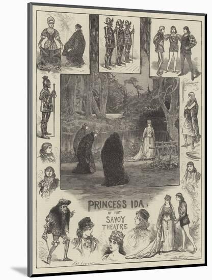 Princess Ida at the Savoy Theatre-Henry Stephen Ludlow-Mounted Giclee Print