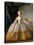 Princess Isabella of Parma (1741-176) as Child-Jean-Marc Nattier-Stretched Canvas