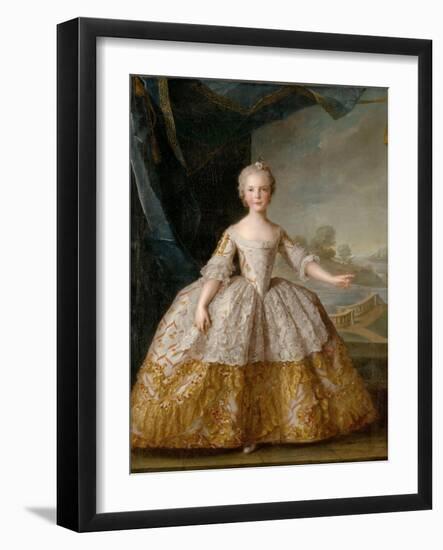 Princess Isabella of Parma (1741-176) as Child-Jean-Marc Nattier-Framed Giclee Print