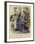 Princess Lind Dress 1880-E Thirion-Framed Art Print