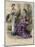 Princess Lind Dress 1880-E Thirion-Mounted Art Print