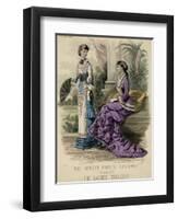 Princess Lind Dress 1880-E Thirion-Framed Art Print