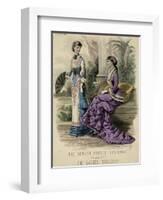 Princess Lind Dress 1880-E Thirion-Framed Art Print