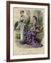 Princess Lind Dress 1880-E Thirion-Framed Art Print