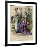 Princess Lind Dress 1880-E Thirion-Framed Art Print